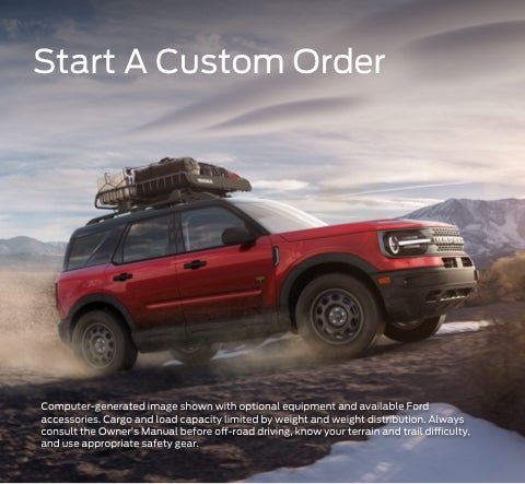 Start a custom order | Morris Smith Ford of Larned in Larned KS